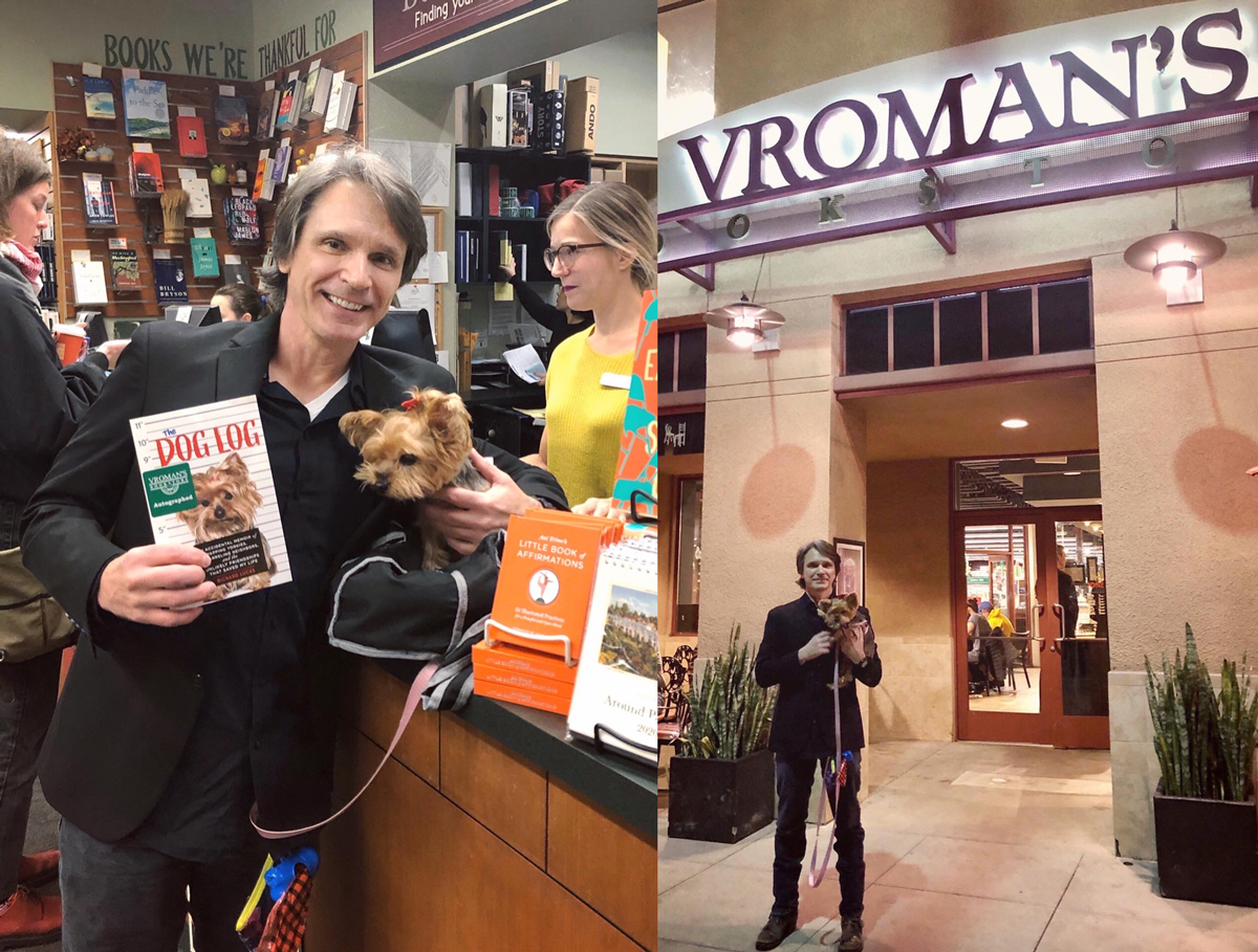 Richard Lucas' The Dog Log featured in Bay Woof Magazine's list of Dog Books for Everyone in 2019!