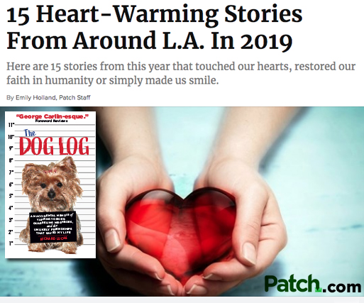 Richard Lucas and his book, The Dog Log, featured in 15 Heartwarming Stories From Around L.A. in 2019